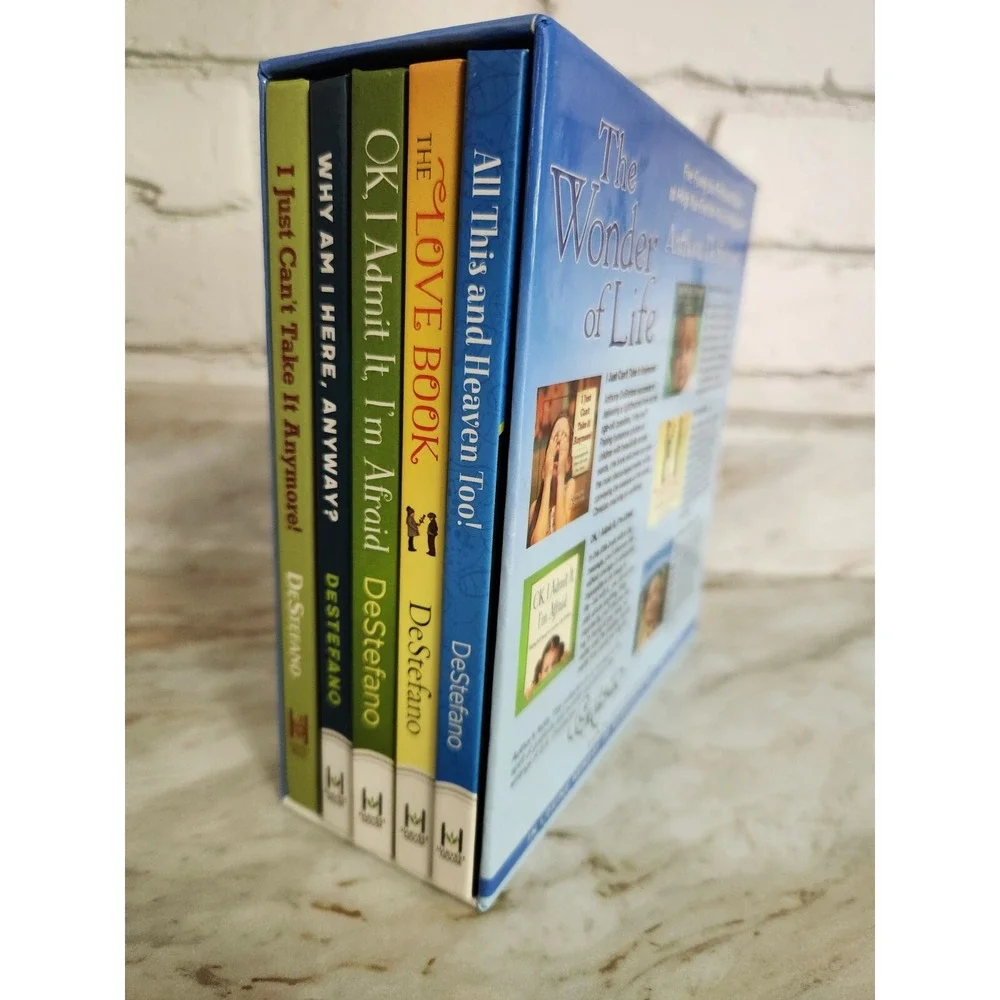 The Wonder of Life RARE Book Set for‎ Kids Adults Hardcover by Anthony DeStefano